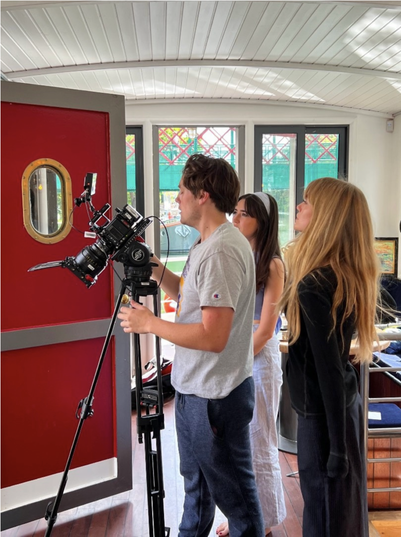 Citadelle Gin, behind the scenes, camera setup